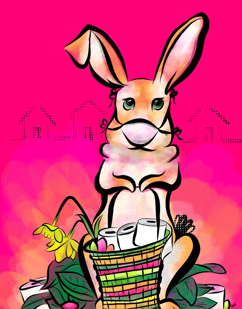 COVID Characters: Floppy Easter