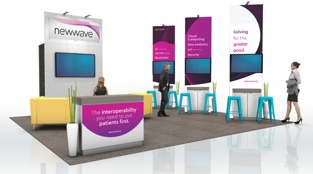 HiMSS 2018 Tradeshow Booth