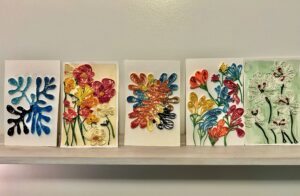 paper quilling samples 2024 - floral