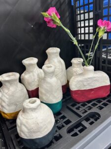hand-made clay bud vases - Reverie, by BreLee Design
